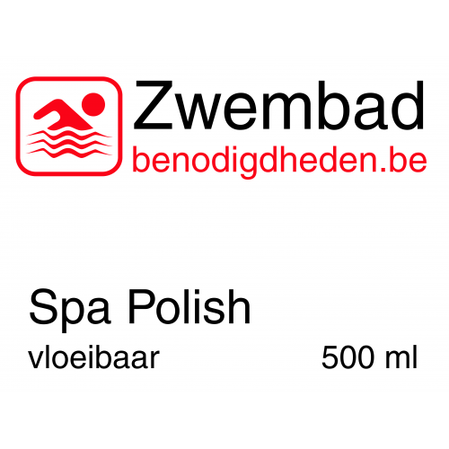 Spa Polish 500 ml - Chemicaliën spa - Chemicaliën -  -  - Comfort Projects - 11.70 - bij www.zwembadbenodighdheden.be